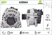 Dynamo / Alternator NEW ORIGINAL PART VALEO, Spanning (Volt)14V, u.a. für Ford - thumbnail