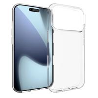 Lunso iPhone 17 Pro - TPU Backcover hoes - Transparant Lunso iPhone 17 Pro - TPU Backcover hoes - Transparant