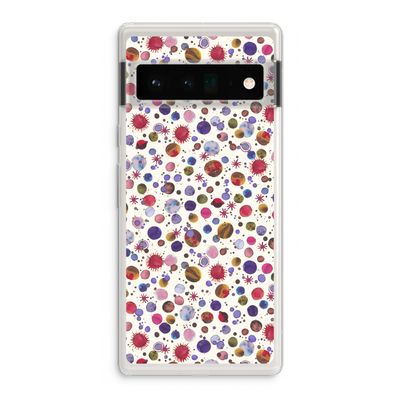 Planets Space: Google Pixel 6 Pro Transparant Hoesje