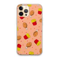 Chicken 'n Fries: iPhone 13 Pro Max Transparant Hoesje