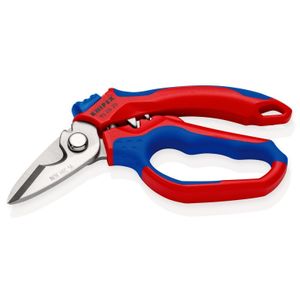 Knipex Elektriciens-/ambachtsschaar | lengte 160 mm meercomponenten-mantels | 1 stuk - 95 05 20 SB - 95 05 20 SB