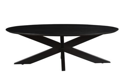Oslo Oval Black130 cm-12781