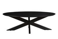 Oslo Oval Black130 cm-12781