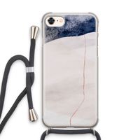 Stone White: iPhone 7 Transparant Hoesje met koord