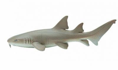 Safari zeedieren Verpleegsterhaai junior 14 cm grijs/wit Safari zeedieren Verpleegsterhaai junior 14 cm grijs/wit