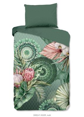 HIP Dekbedovertrek "mandala's en bloemen" - Multi - (140x200 cm) - Katoen Flanel HIP Dekbedovertrek "mandala's en bloemen" - Multi - (140x200 cm) - Katoen Flanel