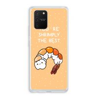 You're Shrimply The Best: Samsung Galaxy S10 Lite Transparant Hoesje