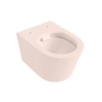 Wandcloset Mondiaz Lavie | 53 cm | Zonder spoelrand | Single fire | Excl.Toiletzitting | Keramiek | Rosee