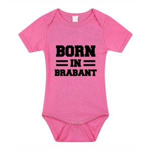 Born in Brabant kraamcadeau rompertje roze meisjes 92 (18-24 maanden)  -