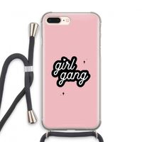 Girl Gang: iPhone 7 PLUS Transparant Hoesje met koord