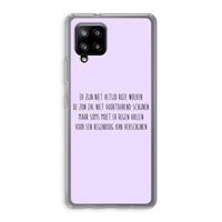 Regenboog: Samsung Galaxy A42 5G Transparant Hoesje