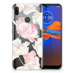 Motorola Moto E6 Plus TPU Case Lovely Flowers