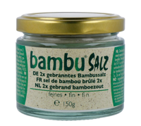 Bambu Salz Bamboezout Fijn 2x Gebrand
