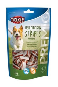 TRIXIE 31534 Hond Snacks Kip, Vis 75 g