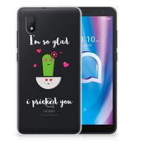 Alcatel 1B (2020) Telefoonhoesje met Naam Cactus Glad