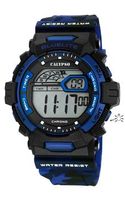 Horlogeband Calypso K5693-1 Kunststof/Plastic Blauw 27mm - thumbnail