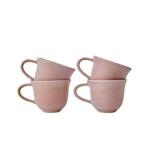 by fonQ Mixed Ceramics Mokken 4st. - 0,32 L - Dusty Rose