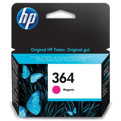HP inktcartridge 364, 300 pagina&apos;s, OEM CB319EE, magenta