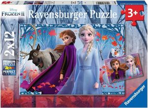 Ravensburger puzzel 2x12 stukjes frozen 2