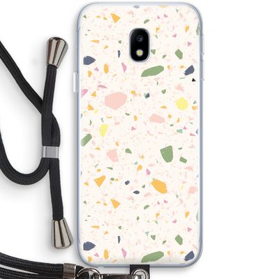 Terrazzo N°21: Samsung Galaxy J3 (2017) Transparant Hoesje met koord