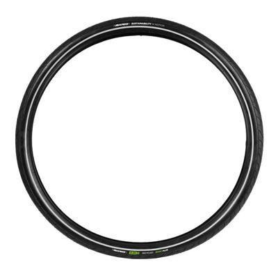 Urbanproof Buitenband urban proof recycled basic core - 28 x 1.40" / 37-622 - zwart met reflectie