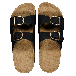 Sandalen Zwart