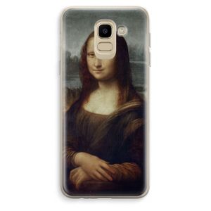 Mona Lisa: Samsung Galaxy J6 (2018) Transparant Hoesje