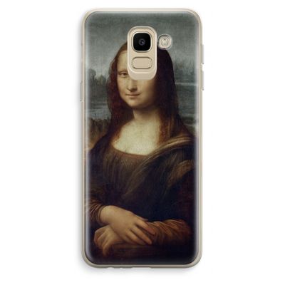 Mona Lisa: Samsung Galaxy J6 (2018) Transparant Hoesje