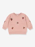Lou sweater met motieven in pailletten KONGES SLOJD rozen