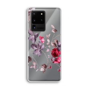 Mooie bloemen: Samsung Galaxy S20 Ultra Transparant Hoesje