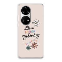 Tough Life: Huawei P50 Pro Transparant Hoesje