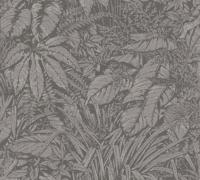 Livingwalls Smart Surfaces - Grijs - Floraal - 395607