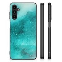 Kleurrijke Telefoonhoesje Samsung Galaxy A14 5G Painting Blue