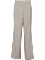 Miu Miu pantalon de tailleur en laine - Tons neutres - thumbnail