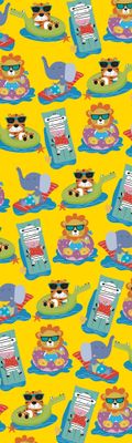 Rol Inpakpapier Summer Jungle