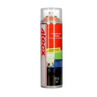 4tecx Industriële deklaag dieporanje hoogglans 500ml RAL 2011