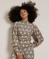 velvet turtleneck top pofmouw velvet turtleneck top pofmouw