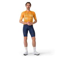 Castelli climber's a/c jersey vivid orange/smoky gray heren