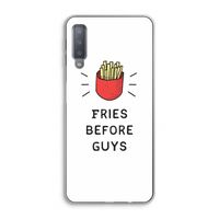 Fries before guys: Samsung Galaxy A7 (2018) Transparant Hoesje