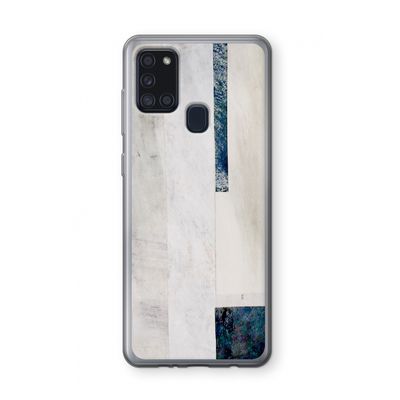 Meet you there: Samsung Galaxy A21s Transparant Hoesje
