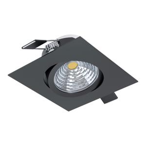 Eglo Richtbare led spot Saliceto vierkant - 6w - 2700K zwart 98611