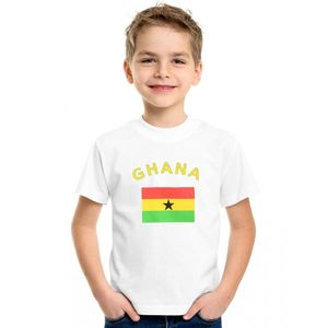 Ghanese vlag t-shirts voor kinderen XL (158-164)  -