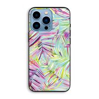 Tropical Palms Blue: iPhone 13 Pro Biologisch afbreekbaar hoesje