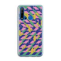 Skew Blush 1: Huawei P20 Lite (2019) Transparant Hoesje