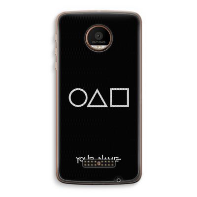Squid Game: Motorola Moto Z Force Transparant Hoesje