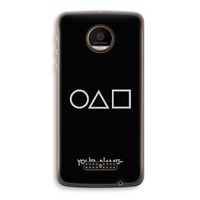 Squid Game: Motorola Moto Z Force Transparant Hoesje