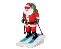 Santa skier - Lemax