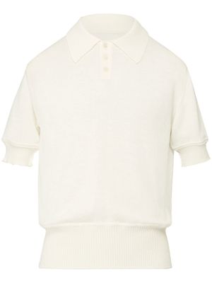Maison Margiela polo à coutures signature - Tons neutres