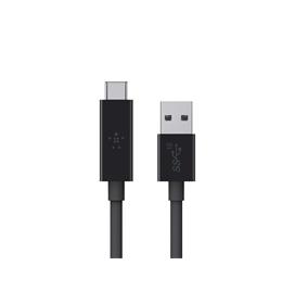 Belkin USB-A - USB-C, 0.9m USB-kabel USB 3.2 Gen 2 (3.1 Gen 2) 0,9 m USB A USB C Zwart