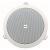 DAP CST-6506 6 watt plafondluidspreker EN 54-24 gecertificeerd 100V